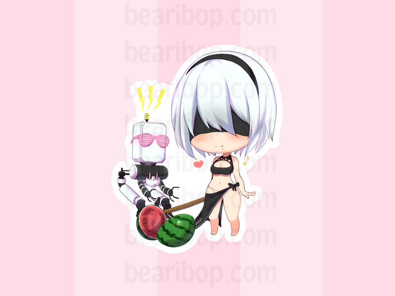 2B Sticker