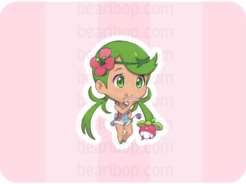 Mallow The Rascal Stickers Mallow Sticker – bearibop